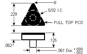 PCD Plate Dresser Full Face